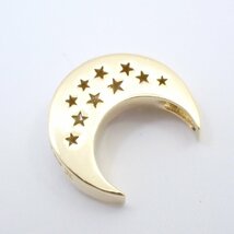 BIZOUX ビズー ルミエールルナブーケ ムーン ネックレス ペンダントトップ K18/ダイヤモンド0.37ct【いおき質店】_画像4