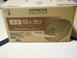 未使用HITACHI日立　圧力IHジャー炊飯器　RZーJF18E6J　1合～1升