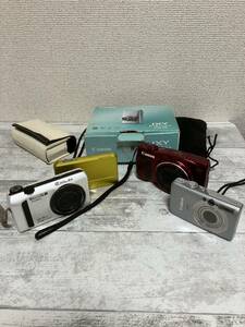 1円オークション 美品 デジタルカメラ SONY DSC-TX10 CASIO EX-ZR300 Canon SX710 HS IXY digital 110 IS 動作確認済み バッテリー付属 