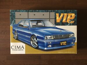 アオシマ 1/24 Y31 シーマ タイプ Ⅱ リミテッド 1988 ビップカー ジャンクション プロデュース スカラー CIMA TYPE Ⅱ LIMITED VIP car 12