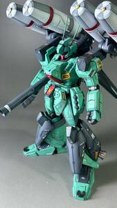 ◆◇【塗装済み/完成品】 1/144 HGUC プロトスタークジェガン 完成品 ディティールアップ スジ彫り ジェガン スタークジェガン プロト◇◆