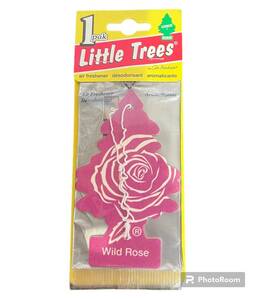 【廃盤】リトルツリー『ワイルドローズ』 吊り下げ ３枚１セット Little Trees Ventclipps『Wild Rose』