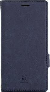 送料無料【未使用品】Xperia XZ2 手帳型 ケース ブルー 上質PUレザー■SO-03K／SOV37／702SO◆ストラップ付き カードポケット スタンド機能