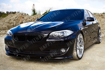BMW 5シリーズ F10 F11 ノーマル ハイライン 前期 2010-2012 フロント リップスポイラー 未塗装 FRP素地 FL-50854_画像4