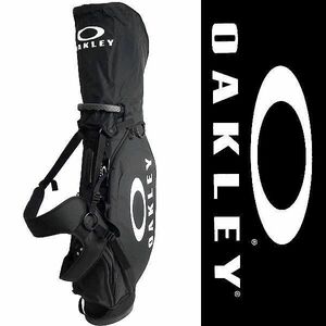 ■OAKLEY オークリー スカル 新品 定価2.6万 9.5型 ビッグロゴ スタンド式 キャディバッグ ゴルフバッグ FOS901378 02E ▲076▼bus210ky