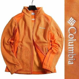 ■Columbia コロンビア ソフトニット メランジ調 フルジップ ジャケット ブルゾン アウトドアウェア YLG005 833 100/L ▲009▼bus321co