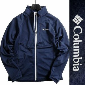 ■Columbia コロンビア 高耐久ストレッチ スタンドカラー トラックジャケット ブルゾン アウトドアウェア YLG201 464 100/L▲013▼bus159co