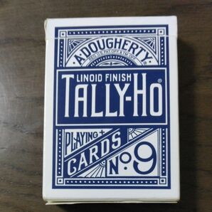 タリホー トランプ TALLY HO No.9青　カード