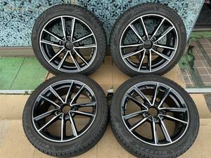 MAK 17インチ 7.5J +52.5 PCD112 5穴/BSブリザックVRX3 225/45R17 2021年製 4本セット #310-1