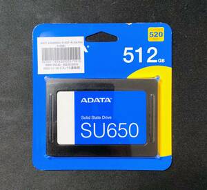 ★未開封★送料無料★ ADATA製 ASU650SS 512GT-R SSD 512GB ②