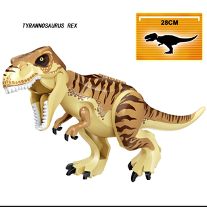 新品 28cm ティラノサウルス　ジュラシック・ワールド　レゴ互換　肉食恐竜