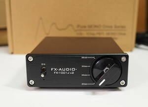 FX-AUDIO FX-1001Jx2 60W×2ch ParallelBTLデュアルモノラル パワーアンプ