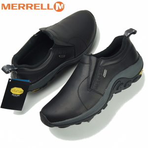 【未使用】定価1.98万 メレル MERRELL《冬対策 防水・防滑》ジャングルモック レザー ウォータープルーフ アイス＋ 黒26.5 スリッポン