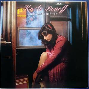 【LP AOR】Karla Bonoff「Restless Nights」JPN盤