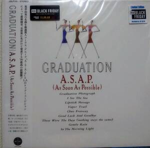 【LP R&B JPopカバー】A.S.A.P.「Graduation」JPN盤 未使用！卒業写真.ルージュの伝言.ひこうき雲.中央フリーウェイ.あの日にかえりたい 他