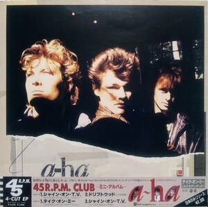 【12's 洋Pop】a-ha（アーハ）「45 R.P.M. Club」JPN盤 Take On Me.The Sun Always Shines On.収録！