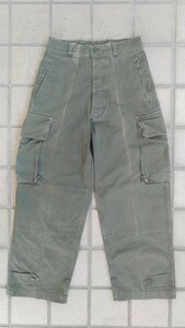  60s フランス軍 M-47 サイズ21 後期 ビンテージ size 21 french army ヘリンボーン カーゴパンツ　ミリタリー