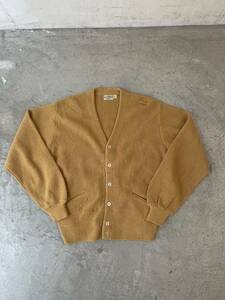 希少！USA購入！60s 70s アルパカ カーディガン ウール セーター Alpaca LEMMERMAYER レマメイヤー 大きいサイズ(L)