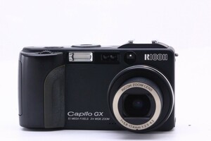 【美品】リコー Ricoh Caplio GX ブラック 3x Wide コンパクトデジタルカメラ #11411