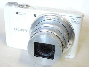 動作品 ソニー／SONY Cyber-shot DSC-WX300 (SONY LENS G 20× Zoom) バッテリー/SDカード付 コンパクトデジタルカメラ/コンデジ/Digital