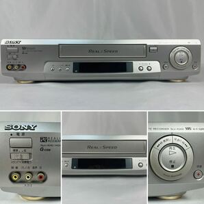 【リモコン付き】録画・再生確認済み ソニー VHSビデオデッキ [ SLV-R300 ] 美品 SONY Y!27の画像4