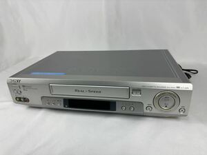 【リモコン付き】録画・再生確認済み ソニー VHSビデオデッキ [ SLV-R300 ] 美品 SONY Y!27