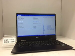 ジャンク/ NEC PC-VKT12HGX6UD1 Intel Core i5-7Y54 メモリ4.1GB SSD128.03GB 【G16340】