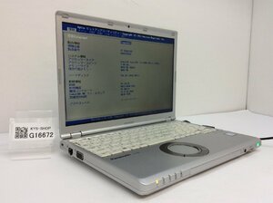 ジャンク/ Panasonic CF-SZ6A11VS Intel Core i3-7100U メモリ4.1GB SSD256.06GB 【G16672】