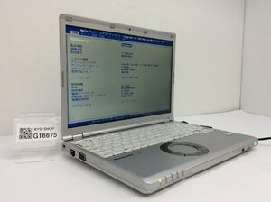 ジャンク/ Panasonic CF-SZ6A11VS Intel Core i3-7100U メモリ4.1GB SSD256.06GB 【G16675】