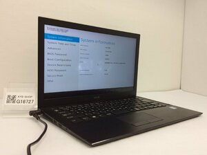 ジャンク/ VAIO VJPB11 Intel Core i3-6100U メモリ4.1GB SSD128.03GB 【G16727】