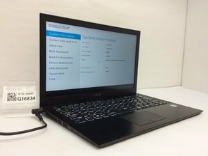 ジャンク/ VAIO VJPB11 Intel Core i3-6100U メモリ4.1GB SSD128.03GB 【G16834】