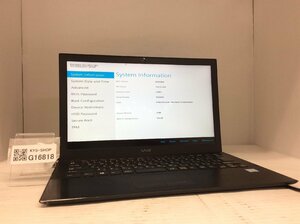 ジャンク/ VAIO VJPB11 Intel Core i3-6006U メモリ4.1GB SSD128.03GB 【G16818】