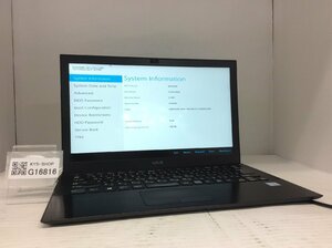 ジャンク/ VAIO VJPB11 Intel Core i3-6100U メモリ4.1GB SSD128.03GB 【G16816】