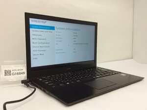 ジャンク/ VAIO VJPB11 Intel Core i3-6100U メモリ4.1GB SSD128.03GB 【G16849】