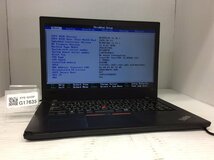 ジャンク/ LENOVO 20L6S5140L ThinkPad T480 Intel Core i5-8350U メモリ8.19GB ストレージ無し 【G17635】_画像1