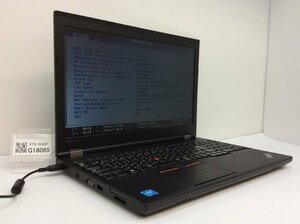 LENOVO 20J9S0RL00 ThinkPad L570 Intel Celeron 3965U メモリ4.1GB ストレージ無し OS無し ACアダプター欠品【G18065】