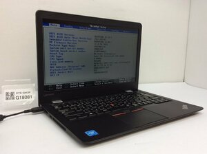 LENOVO 20J2A0C1JP ThinkPad 13 2nd Gen Intel Celeron 3865U メモリ8.19GB SSD128.03GB OS無し【G18081】