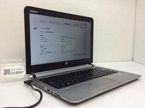 HP HP ProBook 430 G3 Intel Core i5-6200U メモリ4.1GB ストレージ無し OS無し【G18097】