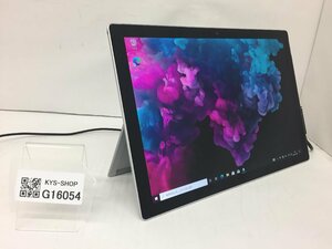 ジャンク/1円/Microsoft Surface Pro6 Model 1796/Core i5 8350U 1.70GHz/128GB/8GB/12.3インチ/Windows10 Pro/高速SSD/第8世代/AC欠品