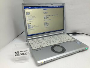 ジャンク/ Panasonic CF-SZ6A11VS Intel Core i3-7100U メモリ4.1GB SSD256.06GB 【G16702】