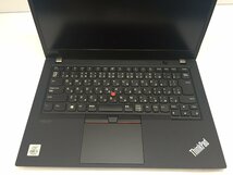 ジャンク/ LENOVO 20S1S1TP00 ThinkPad T14 Gen 1 Intel Core i5-10210U メモリ8GB NVMe256 GB 【G17098】_画像4