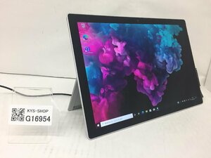 ジャンク/1円/Microsoft Surface Pro6 Model 1796/Core i5 8350U 1.70GHz/128GB/8GB/12.3インチ/Windows10 Pro/高速SSD/第8世代/AC欠品