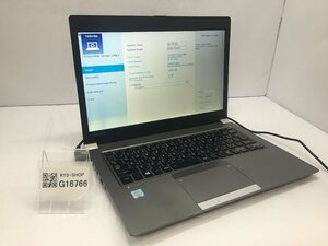 ジャンク/ TOSHIBA dynabook R63/D PR63DEAA637AD11 Intel Core i5-6200U メモリ4.1GB SSD128.03GB 【G16766】