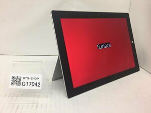 ジャンク/1円/Microsoft Surface3 Model 1657/Atom x7-Z8700 1.60GHz/64GB/4GB/10.8インチ/OS無し/高速SSD/高解像度/AC欠品