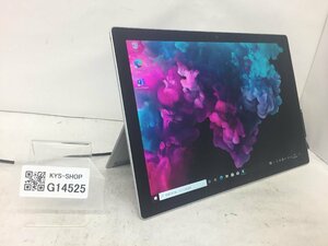 ジャンク/1円/Microsoft Surface Pro5 Model 1807/Core i5 7300U 2.60GHz/256GB/8GB/12.3インチ/Windows10 Pro/高速SSD/高解像度/AC欠品