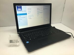 ジャンク/ TOSHIBA dynabook B45/B PB45BNAD4R5AD11 Intel Celeron 3855U メモリ8.19GB HDD500.1GB 【G17313】