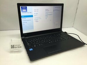 ジャンク/ TOSHIBA dynabook B45/B PB45BNAD4R5AD11 Intel Celeron 3855U メモリ4.1GB HDD500.1GB 【G17316】