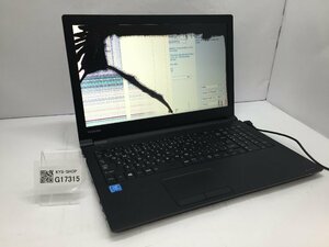 ジャンク/ TOSHIBA dynabook B45/B PB45BNAD4R5AD11 Intel Celeron 3855U メモリ4.1GB HDD500.1GB 【G17315】