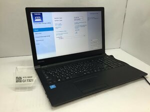 Junk/ Toshiba Dynabook B45/ B PB45BNAD4R5AD11 Intel Celeron 3855U память 4,1 ГБ HDD500,1 ГБ [G17321]