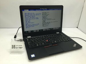 LENOVO 20J2A0C1JP ThinkPad 13 2nd Gen Intel Celeron 3865U メモリ8.19GB SSD128.03GB OS無し【G17981】